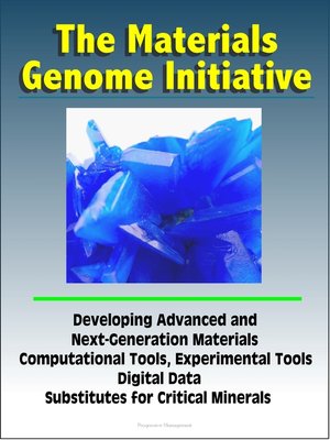 cover image of The Materials Genome Initiative